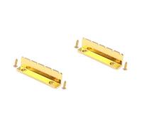 ibasenice 2sets Capotasto Per Chitarra Elettrica Supporto Per Corde Metallo Facile Installazione Include Viti Upgrade Del Suono e Della Sustainabilità Accessorio Indispensabile Per Chitarra