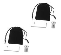 ibasenice 2sets Piedi Per Diapason Accessorio Per Meditazione e Yoga Strumento Versatile Per Amplificare Le Esperienze Meditative Compatibile Con Diversi Diapason Realizzato Con Precisione e