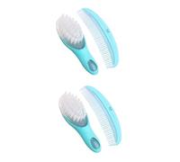 ibasenice 2sets Spazzole e Pettini Per Ragazzo Ragazza Con Massaggio Kit Per Dei Blu Accessori Utile Per La Circolazione Sanguigna e Sviluppo Cerebrale