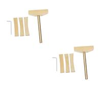 ibasenice 2sets Strumenti Per Installazione Fret Chitarra Con Inserti e Chiave Kit Professionale Per Luthier e Manutenzione Ukulele Facile Da Usare e Comodo Per Amatori e Professionisti