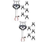 ibasenice 2sets Supporto Per Spartiti Per Tromba Resistente e Portatile Con Clip Di Lettura Musicale Per Pratiche Musicali e Lettura Di Spartiti Design Semplice e Funzionale