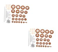 ibasenice 2sets Viti Per Riparazione Saxofoon Kit Di Accessori Di Sostituzione Per Strumenti Musicali Cuscinetti Chiavi Pulsanti Mica Viti Facile Da Installare e Utilizzare Materiali