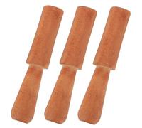 ibasenice 3 Pezzi Di Bacchette Per Campane Tibetane Del Buddha Accessori Per Gong Mazzuolo Di Legno Per La Meditazione Sui Chakra