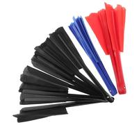 ibasenice 3 pezzi di ventaglio da mago per evocazione - ventaglio pieghevole portatile piccolo in tessuto staccabile - articolo di trucco per il restauro per feste