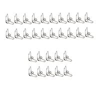 ibasenice 3 Set Di Parti Di Scarico Per Tromba Set Di Accessori Chiave Supporti Per Tromba Robusti Placcati in Argento 10 Pezzi*3