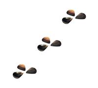 ibasenice 3 Set Di Plettri Per Chitarra in Vera Conchiglia Antigraffio Per Ukulele Acustico 3 Pezzi*3