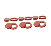 ibasenice 3 Set Tappo per Tappo A Ombrello All'aperto Sostituzione Tappo del Foro Parti Dell'ombrellone Ombrello da Tavolo Gel di Silice Brown 2 Pezzi * 3