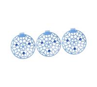 ibasenice 3 Set Vassoio di Frutta E Melone Vassoio di Frutta Anti-marciume Culla di Sostegno del Melone Vassoio da Giardino Culle di Melone Pianta Blue Plastica Colore Casuale 3 Pezzi*3