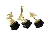 ibasenice 3 Trofei Taekwondo con Side Kick High Leg Raise e Bent Kick per e Decorazioni Feste