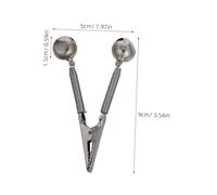 ibasenice 30 Allarme per Canne con Campanella Clip Sicura Avviso Chiaro per Notturna Compatibile con Vari Tipi Canne