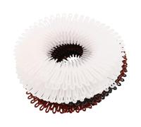 ibasenice 30 Pezzi Cerchietti Elastici per Chioma Donna in Plastica, Pettini Circolari Invisibili per Styling Rapido e Uso Quotidiano o Eventi Speciali