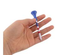 ibasenice 30 Pezzi di Tee da Golf Rosse, Bianche e Blu, Tee infrangibili per esercitarsi sul Campo Pratica, Ideali per Professionisti e Principianti, Forniture Essenziali per Il Golf.
