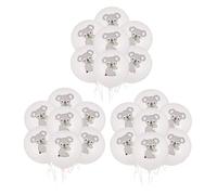 ibasenice 30 pezzi Palloncini in Lattice Tema Animali della Foresta Resistenti e Decorativi per Feste di Compleanno per Bouquet e Decorazioni Tavolo