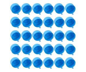 ibasenice 30 Pezzi Tappi per Boccioni Acqua in Plastica Blu, Copertura Resistente Design Sigillante, per Casa e Campeggio
