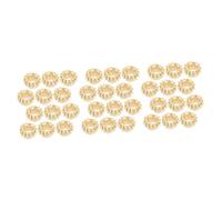 ibasenice 36pezzi Meccaniche Di Accordatura Per Chitarra Bass Tuner Accessori Per Strumenti Musicali Con Funzione Di Blocco Delle Corde