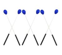 ibasenice 3paia Bacchette Per Percussione Lana Con Testa Strumento Musicale Professionale Per Batteria e Xilofono Design Ergonomico Per Presa Facile e Comfort Per Insegnanti e Studenti