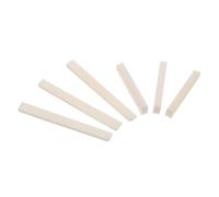 ibasenice 3paia String Acoustic Guitar Bridge Natural Cow Bone Nut Saddle for Folk Guitars Easy Installation Enhanced Sound Quality Ergonomic Design for Musicians of All Levels