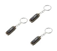 ibasenice 3pezzi Armonica Mini e Toni Per Ragazzo Ragazza Con Collana Design Nero Leggera e Facile Da Indossare Divertente e Resistente Per Giocare e Imparare