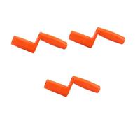 ibasenice 3pezzi Avvolgicorde Multifunzionale Per Chitarra Con Estrattore Di Pioli Adattatore Esagonale Per Trapano Strumento Portatile Per Basso Banjo e Ukulele Arancione