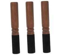 ibasenice 3pezzi Bacchetta Per Ciotola Cantante Nepalese Mallet Per Meditazione e Yoga Accessorio Per Ciotole Tibetane e Gong Suono Rilassante e Portatile
