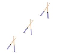 ibasenice 3pezzi Bacchette Per Batteria Tapered Drumsticks Per Taiko e Musica Leggere e Resilienti