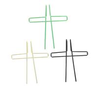 ibasenice 3pezzi Clip Per Spartiti Per Fisse Pagine e Partiture Per Musicisti e Ricette Colori Casuali