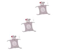 ibasenice 3pezzi Coprente Soothing Towel Per Morbido Animale Comfort Towel Per Design Accattivante Per Sostenere Relax e La Cognizione
