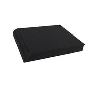 ibasenice 3pezzi Cuscinetti Isolanti Per Altoparlanti Spugna Materiale Fonoassorbente Per Studio e Casa Compatibile Con Vari Modelli Nero