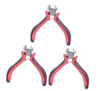 ibasenice 3pezzi Cutter Per Corde Di Chitarra Carbonioso Con Impugnature Strumento Versatile Per Luthier e Musicisti Design Compatto Per Facile Portabilità e Conservazione