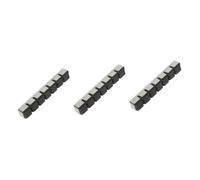 ibasenice 3pezzi Guitar Dampener Per Basso Riduttore Di Volume Per Pratiche Silenziose Accessorio Musicale Inossidabile e Facile Installazione Per Chitarra Elettrica e Acustica