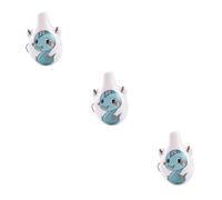 ibasenice 3pezzi Ocarina Ceramica Con Design Animale Strumento Musicale Portatile Per Principianti e Professionisti Come Decorazione Per Scrivania Pattern Serpente