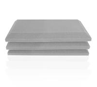 ibasenice 3pezzi Pannelli Fonoassorbenti in Spugna Per Parete Pannelli Acustici Rettangolari Per Ridurre Eco e Rumore in Studi Di Registrazione e Home Theater