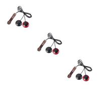 ibasenice 3pezzi Pickup Mandolin Piezo Microfono Con Jack Da Doppio Trasduttore Per Chitarra Banjo Violino e Ukulele Materiale Ed Elettronica