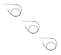 ibasenice 3pezzi Pickup Piezo Sottosella Per Chitarra Acustica Trasduttore Flessibile Senza Rumore Montaggio Sotto Ponte Accessorio Musicale