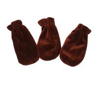 ibasenice 3pezzi Protettori Per Pedali Di Pianoforte Custodie Protettive Utili Per Iniziare Suonare Colore Beige Facili Da Pulire e Comode Da Usare