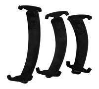 ibasenice 3pezzi Schienale per Violino Regolabile Cuscino di Supporto per Mento Pad per Strumenti Spalliera Leggera e Protezione per Ponticello Compatibile con Violino e Violoncello