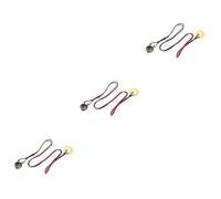 ibasenice 3pezzi Single Piezo Pickup Per Chitarra e Mandolino Trasduttore Pre-wired Facile Da Installare Per Strumenti Musicali Acustici Amplificatore Compatto Per Suono Ottimale