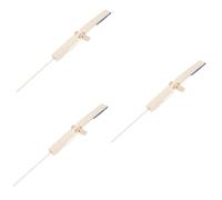 ibasenice 3pezzi Strumento Per Accordatura Pianoforte Con Design Pratico Mute Stick Legno Facile Da Usare e Conservare Accessorio Essenziale Per Manutenzione Pianoforte e Riparazioni
