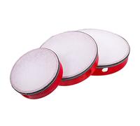 ibasenice 3pezzi Tamburello Mano Portatile Strumenti Musicali Percussione per Adulti e Ragazzo Ragazza Ragazza Educativi per Sviluppo del Senso del Ritmo