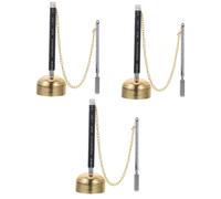 ibasenice 3pezzi Utensile Flexibile Per Chime Buddhista Design Portatile Per Cerimonie Templi e Pratiche Meditative Strumento Musicale Per Riti Dharma e Meditazione