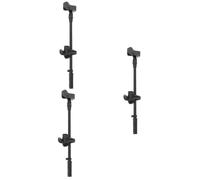 ibasenice 3sets Supporto Microfono Regolabile Metallo Con Braccio Asta Per Registrazione e Streaming Accessori Per Microfono Da Tavolo e Studio Facile Da Installare e Utilizzare