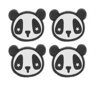 ibasenice 4 ammortizzatori per Racchette da Tennis, Panda, assorbitori di
