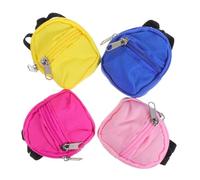 ibasenice 4 Mini Accessori Per Casa Delle Bambole Accessori Per Zaino Per Bambole Mini Zaino Giocattolo Per Bambina Per La Scuola Per Borsa Per Casa Delle Borse