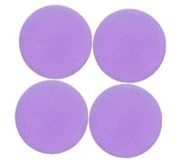 ibasenice 4 Palline da Esercizio per Mani con Texture Gelatina Morbida Allenatore di Grip Mano Sollievo Stress e Flessibilità Dita per Riabilitazione Polso e Avambraccio