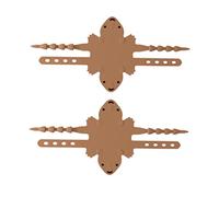 ibasenice 4 Pezzi Antiurto Manicotto Della Serratura Silenziosa Della Serratura Della Porta Silenzio Manica Della Anticollisione Manica Della Del Fumetto