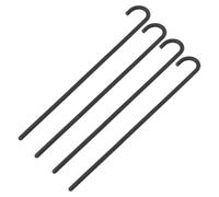 ibasenice 4 Pezzi Bastone da Stregone per Halloween in Plastica Nera Leggero e Portatile Design Vintage e Bordi Arrotondati per Feste di Costume e Cosplay