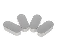 ibasenice 4 Pezzi Cuscinetti Paracolpi Per Wc, Paracolpi Adesivi In Plastica, Tappetino Antiscivolo Per Sedile Wc, Accessori Universali Per Copriwater