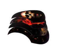 ibasenice 4 Pz Battipenna Per Chitarra Battipenna Autoadesivo Battipenna a Forma Di Virgola Ballata Basso