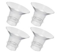 ibasenice 4 Pz convertitore per tiralatte inserti della coppa per il seno inserto flangia in silicone tiralatte indossabile parti di inserti flangiati parti del tiralatte indossabili