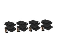 ibasenice 4 Set Di Cuscinetti Isolanti Acustici Leggeri Insonorizzanti Per Base Di Isolamento Audio 2 Pezzi * 4